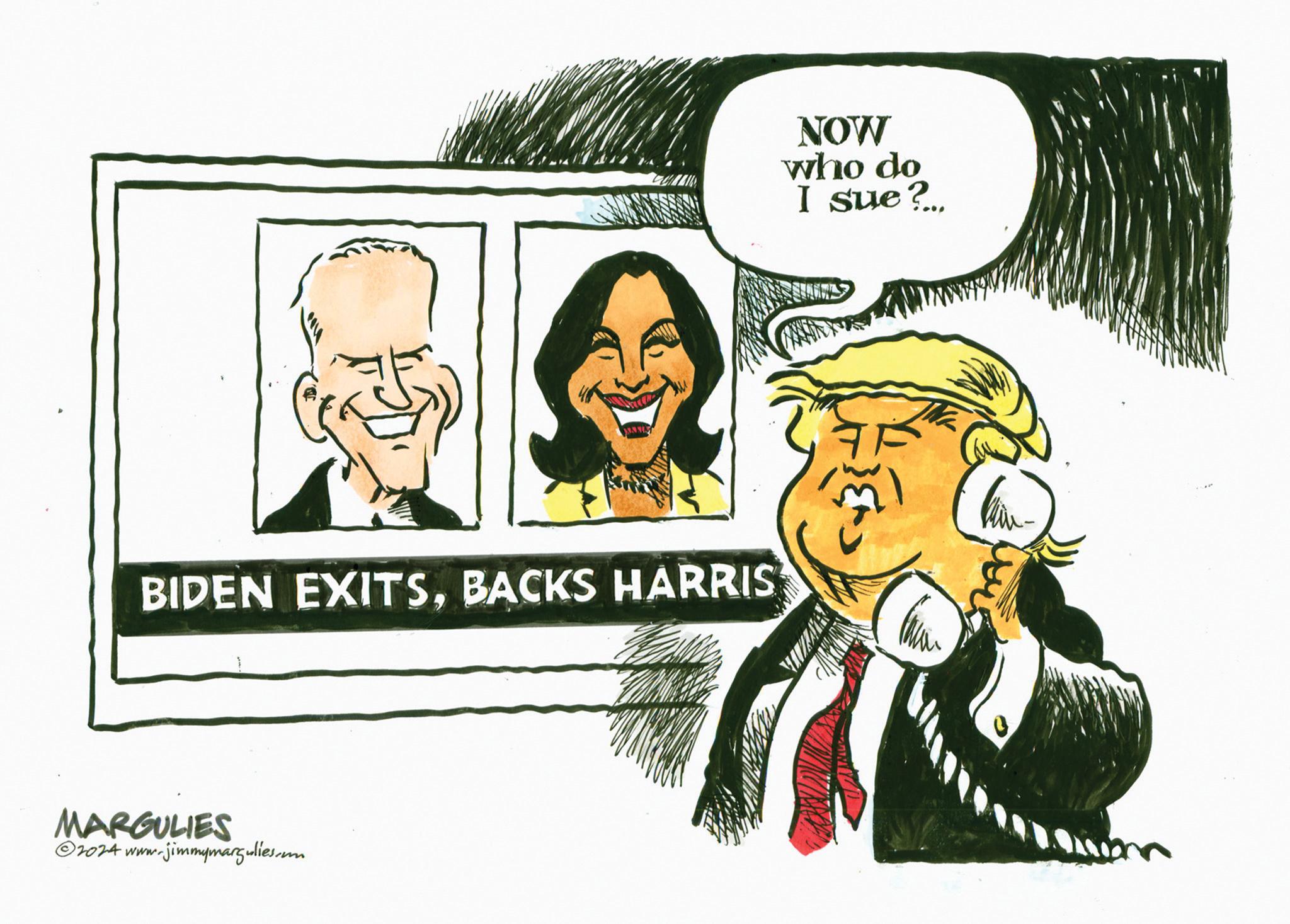 Smile OCR: BIDEN EXITSBACKS HARRIS MARGULIES ©2024 www.jimmymargulies. NOW who do I sue?.. BIDEN EXITSBACKS HARRIS MARGULIES © 2024 www.jimmymargulies . NOW who do I sue ? ..