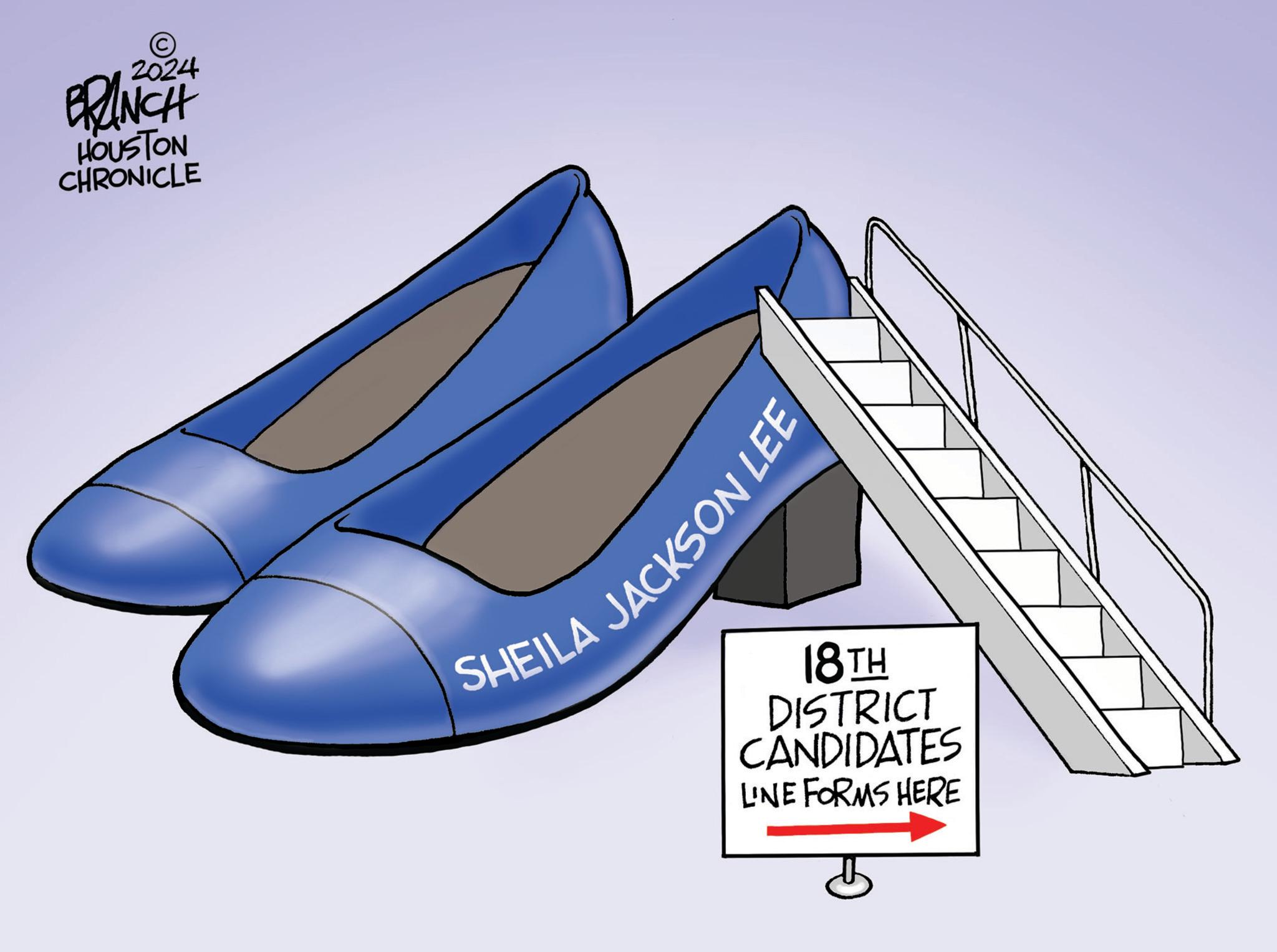 Diagram OCR: © 2024 BRANCH HOUSTON CHRONICLE SHEILA JACKSON LEE 18TH DISTRICT CANDIDATES LINE FORMS HERE © 2024 BRANCH HOUSTON CHRONICLE SHEILA JACKSON LEE 18TH DISTRICT CANDIDATES LINE FORMS HERE