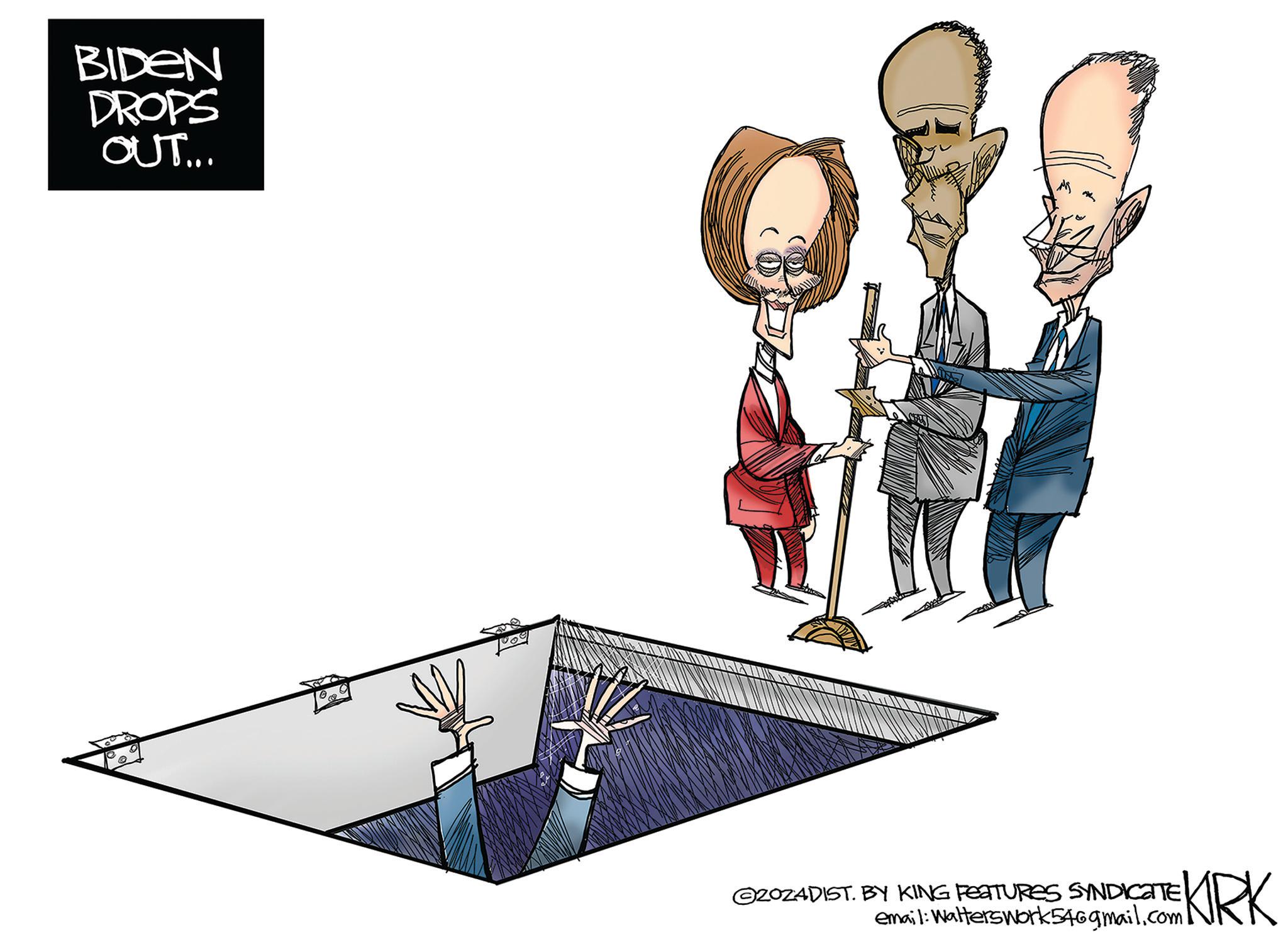 Triangle OCR: BIDEN DROPS OUT... ?? ©20ZADIST. BY KING FEATURES SYNDICATE email: Walterswork546gmail.com KIRK BIDEN DROPS OUT ... ? ? © 20ZADIST . BY KING FEATURES SYNDICATE email : Walterswork546gmail.com KIRK