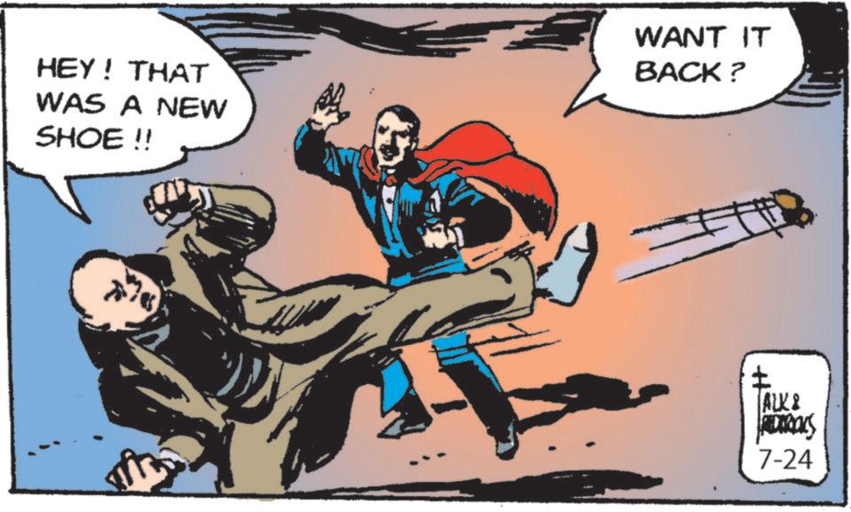 Fiction OCR: HEY! THAT WAS A NEW WANT IT BACK? SHOE !! ? ALK & ALDROOKS 7-24 HEY ! THAT WAS A NEW WANT IT BACK ? SHOE !! ? ALK & ALDROOKS 7-24
