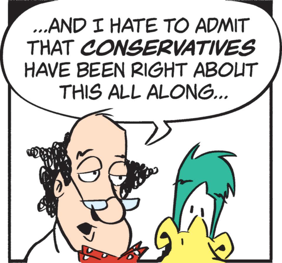 Mammal OCR: ...AND I HATE TO ADMIT THAT CONSERVATIVES HAVE BEEN RIGHT ABOUT THIS ALL ALONG... ... AND I HATE TO ADMIT THAT CONSERVATIVES HAVE BEEN RIGHT ABOUT THIS ALL ALONG ...