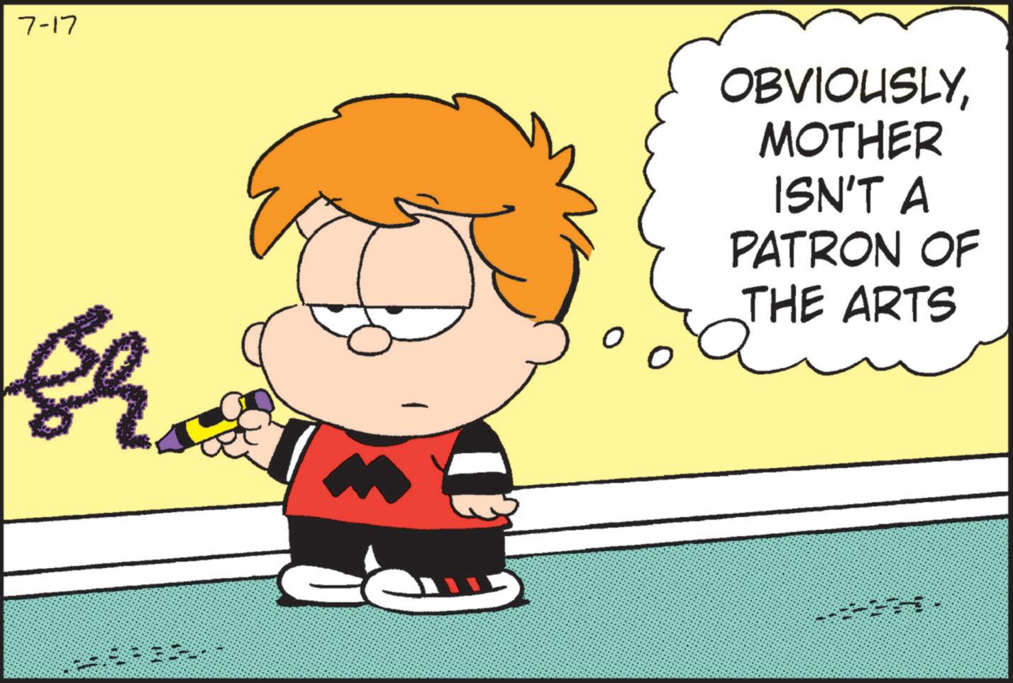 Interaction OCR: 7-17 OBVIOUSLYMOTHER ISN'T A PATRON OF THE ARTS 7-17 OBVIOUSLYMOTHER ISN'T A PATRON OF THE ARTS