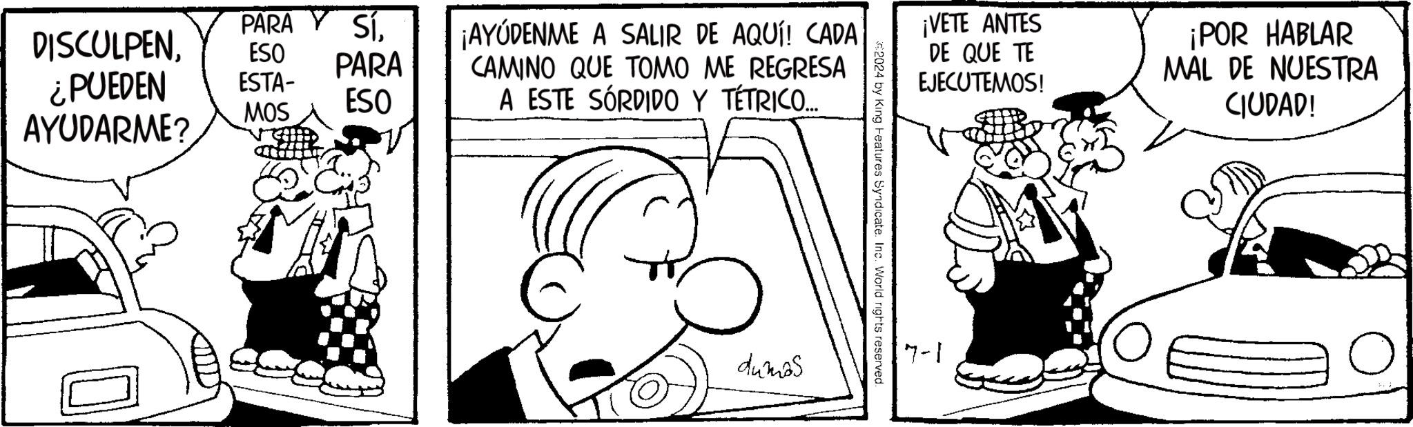 Mammal OCR: PARA Y SÍ¿PUEDEN ESTA- ESO PARA ESO MOS AYUDARME? ¡AYÚDENME A SALIR DE AQUÍ! CADA CAMINO QUE TOMO ME REGRESA A ESTE SORDIDO Y TÉTRICO... ¡VETE ANTES DE QUE TE EJECUTEMOS! ¡POR HABLAR MAL DE NUESTRA CIUDAD! dumas 17-1 PARA Y SÍ¿ PUEDEN ESTA- ESO PARA ESO MOS AYUDARME ? ¡ AYÚDENME A SALIR DE AQUÍ ! CADA CAMINO QUE TOMO ME REGRESA A ESTE SORDIDO Y TÉTRICO ... ¡ VETE ANTES DE QUE TE EJECUTEMOS ! ¡ POR HABLAR MAL DE NUESTRA CIUDAD ! dumas 17-1