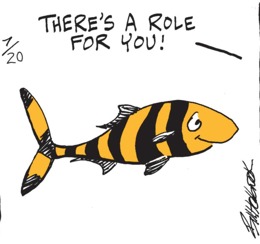Drawing OCR: THERE'S A ROLE FOR YOU! 20 THERE'S A ROLE FOR YOU ! 20