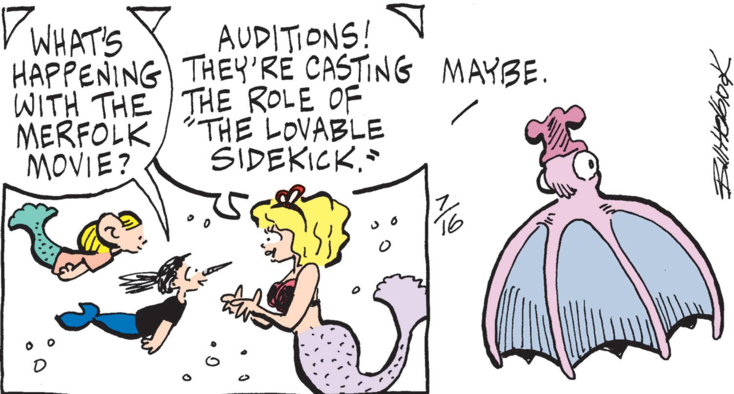 Art OCR: ? WHAT'S AUDITIONS! HAPPENING THEY'RE CASTING MAYBE. WITH THE MERFOLK MOVIE? THE ROLE OF "THE LOVABLE SIDEKICK- D 0 16 Buitebook ? WHAT'S AUDITIONS ! HAPPENING THEY'RE CASTING MAYBE . WITH THE MERFOLK MOVIE ? THE ROLE OF " THE LOVABLE SIDEKICK- D 0 16 Buitebook