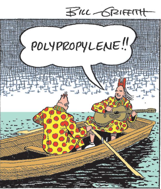 Oar OCR: BILL GRIFFITH POLYPROPYLENE!! BILL GRIFFITH POLYPROPYLENE !!