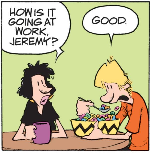 Happy OCR: HOW IS IT GOING AT WORKJEREMY? GOOD. HOW IS IT GOING AT WORKJEREMY ? GOOD .