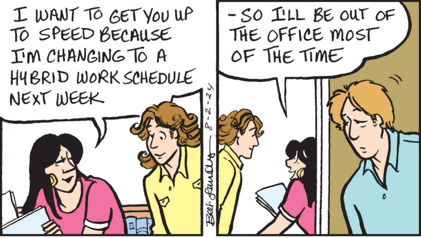 Gesture OCR: I WANT TO GET YOU UP TO SPEED BECAUSE I'M CHANGING TO A HYBRID WORK SCHEDULE NEXT WEEK 8-2-24 - SO I'LL BE OUT OF THE OFFICE MOST OF THE TIME Bell Lundy I WANT TO GET YOU UP TO SPEED BECAUSE I'M CHANGING TO A HYBRID WORK SCHEDULE NEXT WEEK 8-2-24 - SO I'LL BE OUT OF THE OFFICE MOST OF THE TIME Bell Lundy