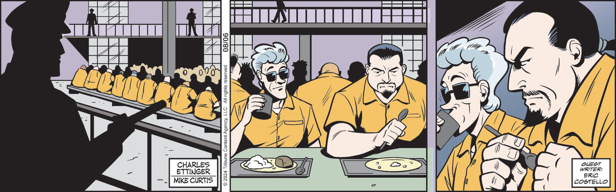 Fiction OCR: CHARLES ETTINGER MIKE CURTIS 90/80 ©2024 Tribune Content AgencyLLC All rights reserved GUEST WRITER: ERIC COSTELLO CHARLES ETTINGER MIKE CURTIS 90/80 © 2024 Tribune Content AgencyLLC All rights reserved GUEST WRITER : ERIC COSTELLO