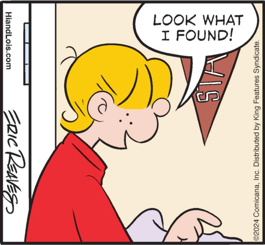 Gesture OCR: HiandLois.com ERIC REAVES D STA I FOUND! LOOK WHAT ©2024 ComicanaInc. Distributed by King Features Syndicate. HiandLois.com ERIC REAVES D STA I FOUND ! LOOK WHAT © 2024 ComicanaInc. Distributed by King Features Syndicate .