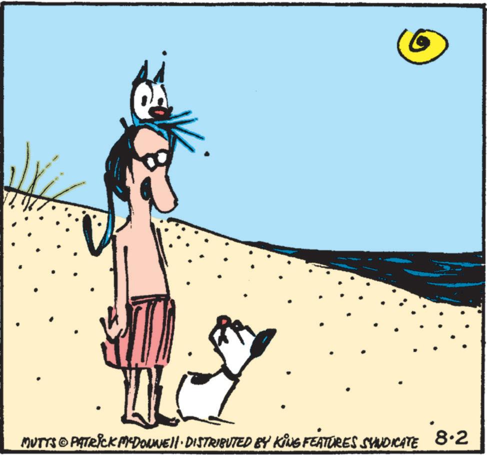 Rectangle OCR: 19 MUTTS © PATRICK MªDONNELL DISTRIBUTED BY KING FEATURES SYNDICATE 8.2 19 MUTTS © PATRICK MªDONNELL DISTRIBUTED BY KING FEATURES SYNDICATE 8.2