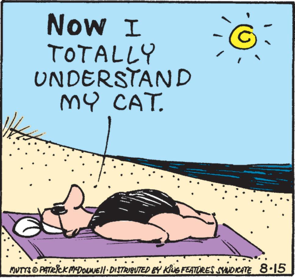 Art OCR: Now I TOTALLY UNDERSTAND MY CAT. MUTTS & PATRICK MYDONNE. DISTRIBUTED BY KING FEATURES SYNDICATE 8.15 Now I TOTALLY UNDERSTAND MY CAT . MUTTS & PATRICK MYDONNE . DISTRIBUTED BY KING FEATURES SYNDICATE 8.15