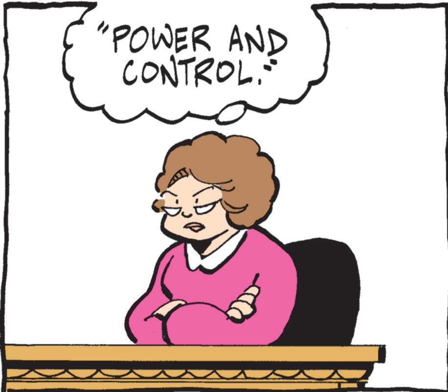 Rectangle OCR: "POWER AND CONTROL. " POWER AND CONTROL .