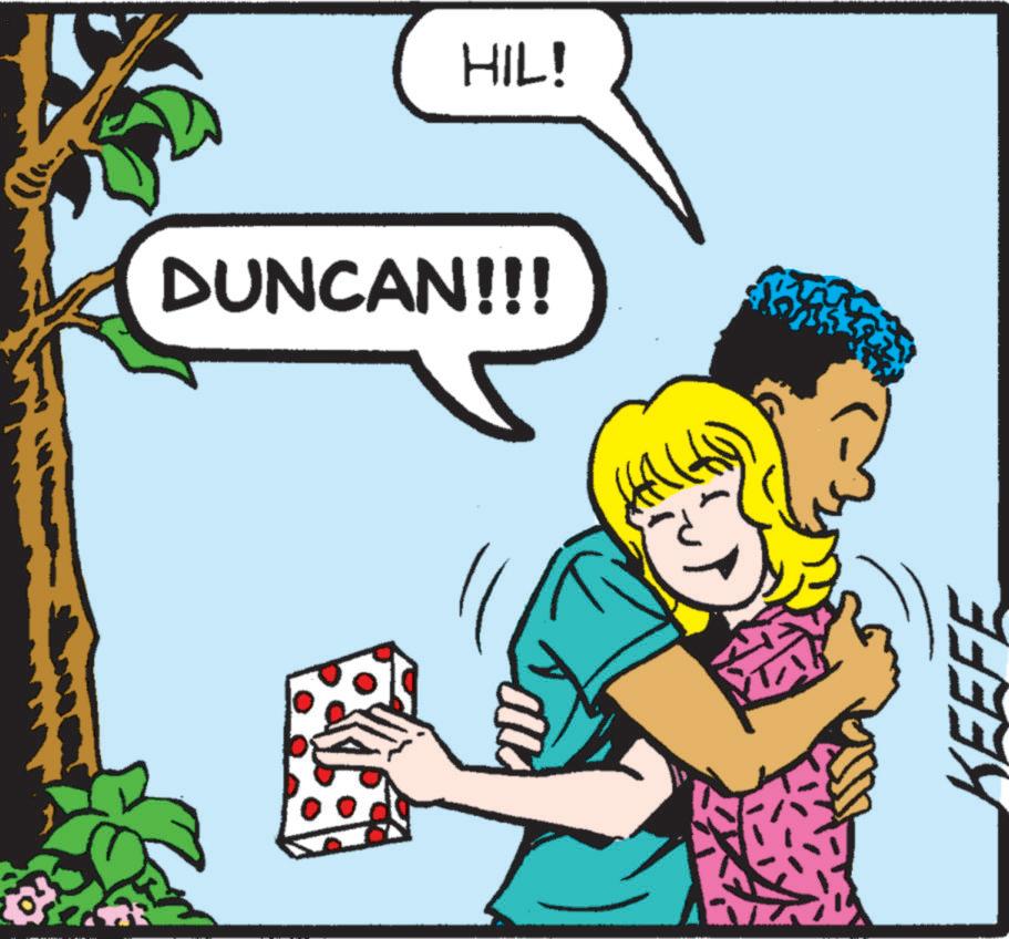 Conversation OCR: DUNCAN!!! HIL! KEEFE DUNCAN !!! HIL ! KEEFE