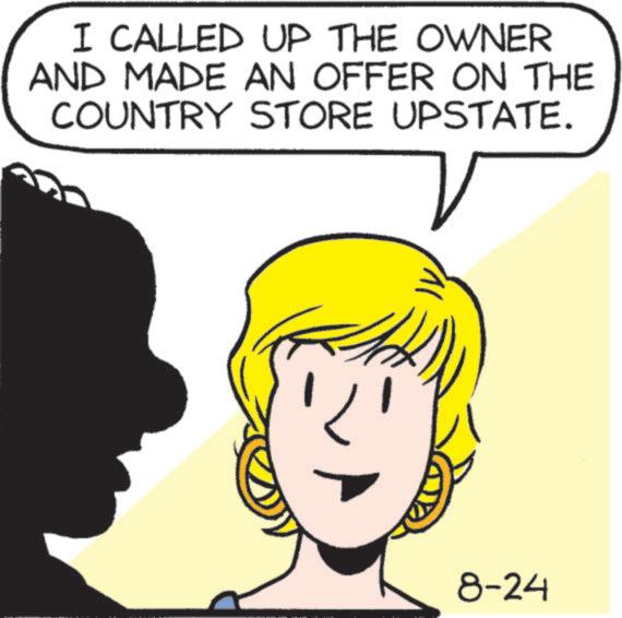Jaw OCR: I CALLED UP THE OWNER AND MADE AN OFFER ON THE COUNTRY STORE UPSTATE. 8-24 I CALLED UP THE OWNER AND MADE AN OFFER ON THE COUNTRY STORE UPSTATE . 8-24