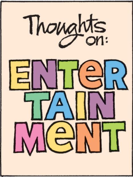 Drawing OCR: Thoughts ENTER TAIN MENT Thoughts ENTER TAIN MENT