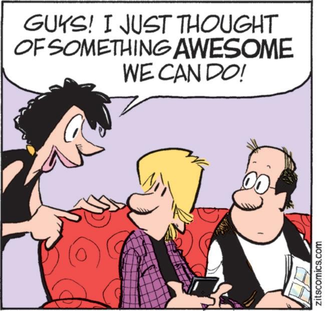 Mammal OCR: GUYS! I JUST THOUGHT OF SOMETHING AWESOME WE CAN DO! zitscomics.com GUYS ! I JUST THOUGHT OF SOMETHING AWESOME WE CAN DO ! zitscomics.com