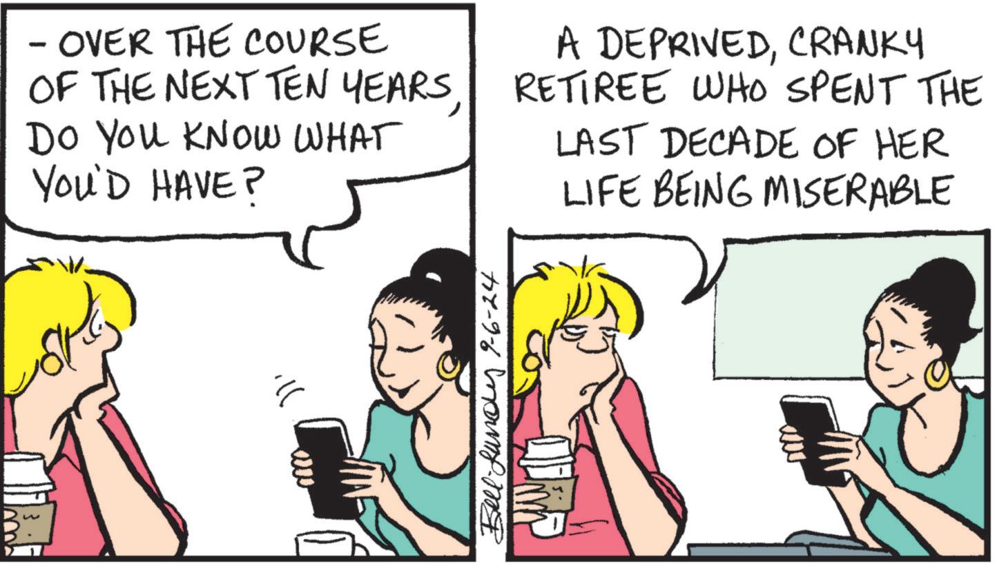 Gesture OCR: ' ?( - OVER THE COURSE OF THE NEXT TEN YEARSDo You KNOW WHAT YOU'D HAVE? A DEPRIVEDCRANKY RETIREE WHO SPENT THE LAST DECADE OF HER LIFE BEING MISERABLE Bel-und 9-6-24 ' ? ( - OVER THE COURSE OF THE NEXT TEN YEARSDo You KNOW WHAT YOU'D HAVE ? A DEPRIVEDCRANKY RETIREE WHO SPENT THE LAST DECADE OF HER LIFE BEING MISERABLE Bel - und 9-6-24