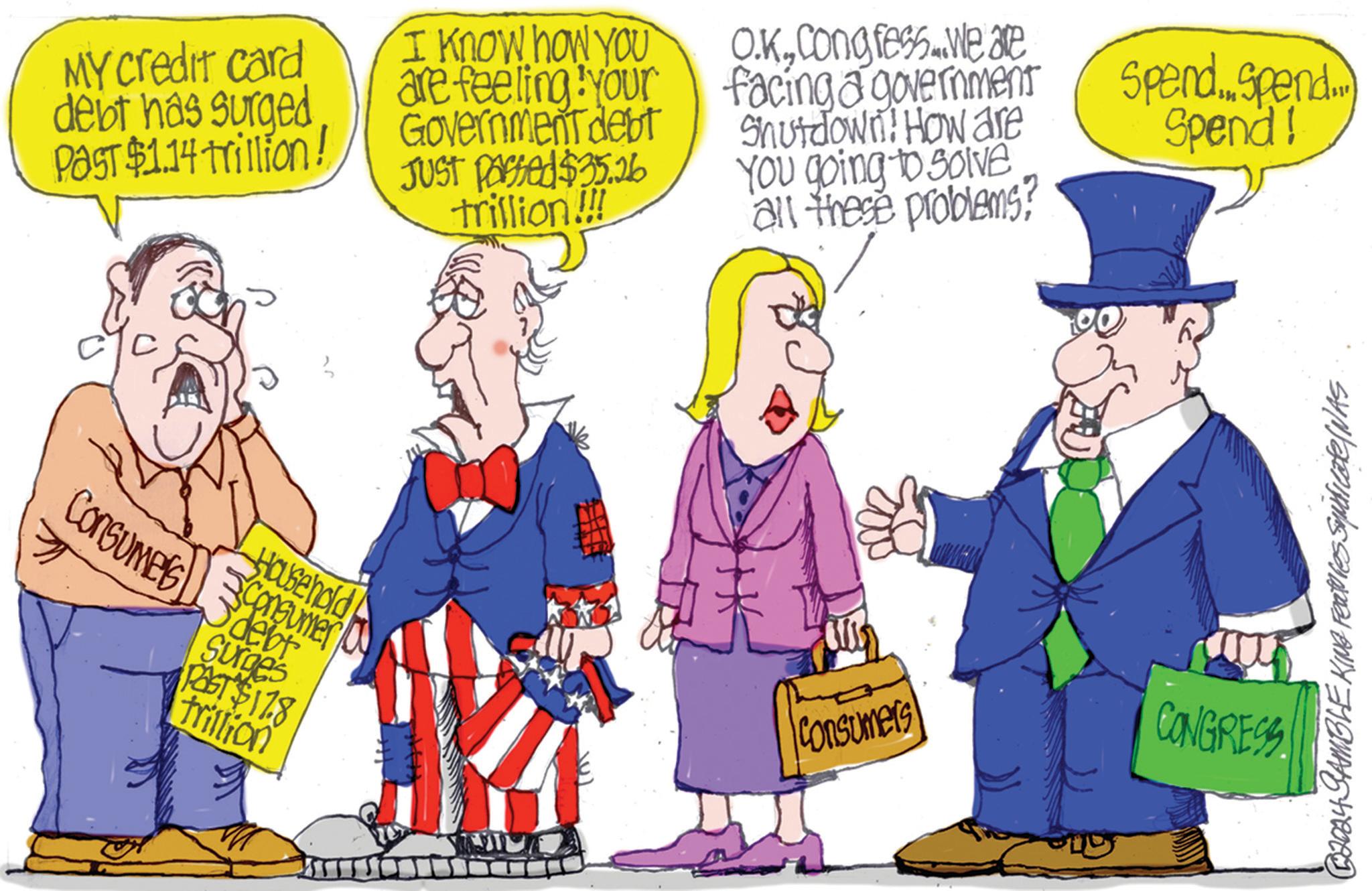 Social group OCR: MY credit card debt has surged Past $1.14 trillion! I Know how You are feeling your Government debt JUST passed $35.26 trillion!!! O.K.Congress. We are facing a government Shutdown! How are You going to solve all these problems? Spend spend. Spend! Consumers Household Consumer debt Surges POST $17.8 trillion Consumers CONGRESS $2024 GAMBLE KING Features Squificate (NAS MY credit card debt has surged Past $ 1.14 trillion ! I Know how You are feeling your Government debt JUST passed $ 35.26 trillion !!! O.K.Congress . We are facing a government Shutdown ! How are You going to solve all these problems ? Spend spend . Spend ! Consumers Household Consumer debt Surges POST $ 17.8 trillion Consumers CONGRESS $ 2024 GAMBLE KING Features Squificate ( NAS