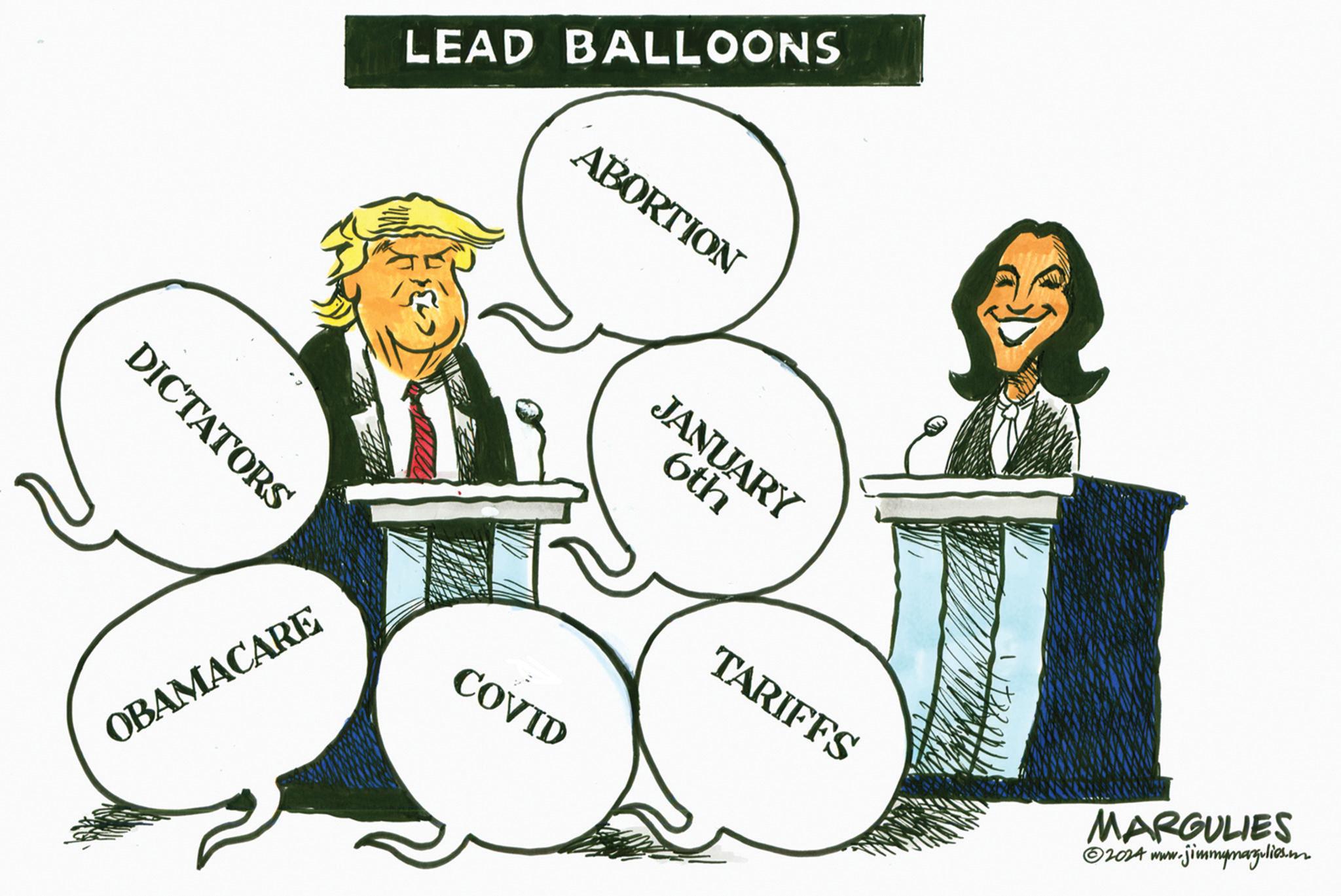 Line OCR: LEAD BALLOONS DICTATORS OBAMACARE ABORTION JANUARY 6th COVID TARIFFS MARGULIES 2024 www.jimmymargulies.mn LEAD BALLOONS DICTATORS OBAMACARE ABORTION JANUARY 6th COVID TARIFFS MARGULIES 2024 www.jimmymargulies.mn