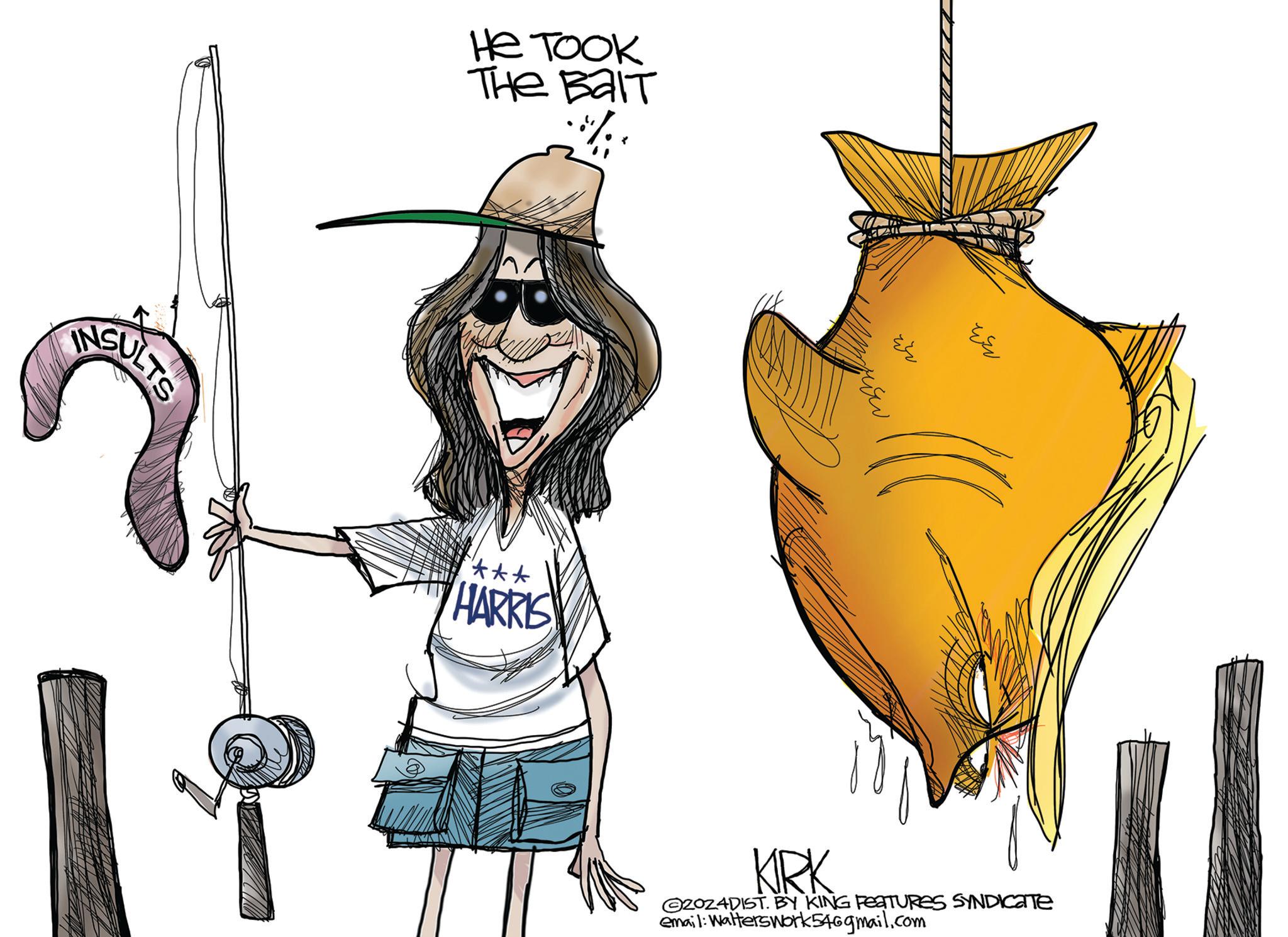 Happy OCR: ?? ???? The Balt INSULTS **** HARRIS KIRK 2024DIST. BY KING FEATURES SYNDICATE email: Walters work 546gmail.com ?? ???? The Balt INSULTS **** HARRIS KIRK 2024DIST . BY KING FEATURES SYNDICATE email : Walters work 546gmail.com