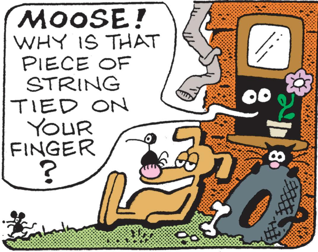 Happy OCR: MOOSE! WHY IS THAT PIECE OF STRING TIED ON 00 YOUR FINGER ? 80 MOOSE ! WHY IS THAT PIECE OF STRING TIED ON 00 YOUR FINGER ? 80