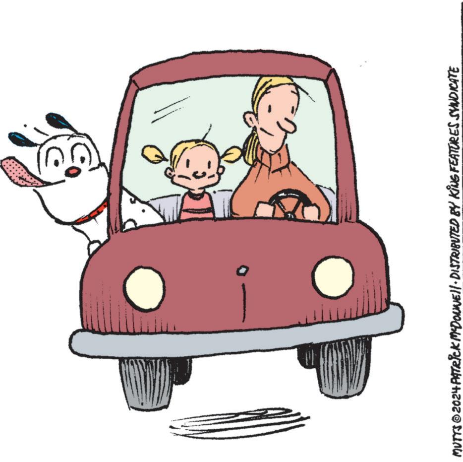 Art OCR: MUTTS ©2024 PATRICK MYDONE!! - DISTRIBUTED BY KING FEATURES SYNDICATE MUTTS © 2024 PATRICK MYDONE !! - DISTRIBUTED BY KING FEATURES SYNDICATE