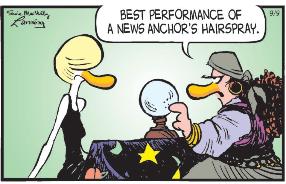 Font OCR: Susie MacNelly Lansing BEST PERFORMANCE OF 9/9 A NEWS ANCHOR'S HAIRSPRAY. Susie MacNelly Lansing BEST PERFORMANCE OF 9/9 A NEWS ANCHOR'S HAIRSPRAY .