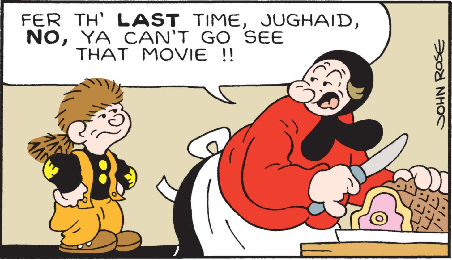 Art OCR: FER TH' LAST TIMEYA CAN'T GO SEE THAT MOVIE !! JOHN ROSE FER TH ' LAST TIMEYA CAN'T GO SEE THAT MOVIE !! JOHN ROSE