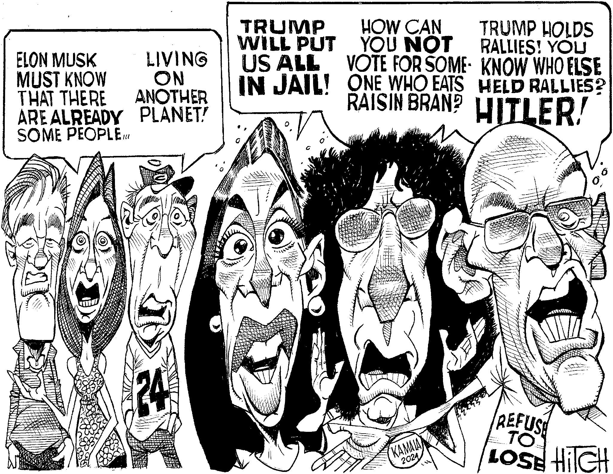 Smile OCR: ANOTHER ELON MUSK MUST KNOW LIVING ON THAT THERE ARE ALREADY PLANET! SOME PEOPLE LE TRUMP WILL PUT US ALL HOW CAN YOU NOT VOTE FOR SOME TRUMP HOLDS RALLIES! YOU KNOW WHO ELSE IN JAIL! ONE WHO EATS HELD RALLIES? RAISIN BRAN HITLER! KAMAIA 2024 REFUSE TO LOSE HITCH ANOTHER ELON MUSK MUST KNOW LIVING ON THAT THERE ARE ALREADY PLANET ! SOME PEOPLE LE TRUMP WILL PUT US ALL HOW CAN YOU NOT VOTE FOR SOME TRUMP HOLDS RALLIES ! YOU KNOW WHO ELSE IN JAIL ! ONE WHO EATS HELD RALLIES ? RAISIN BRAN HITLER ! KAMAIA 2024 REFUSE TO LOSE HITCH