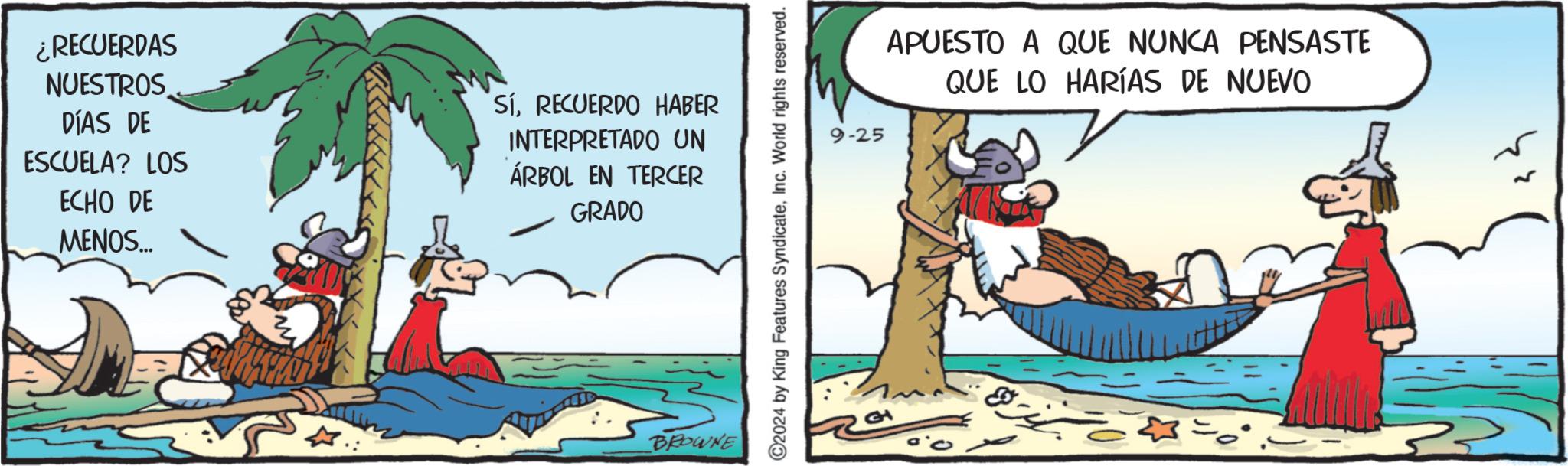 Event OCR: ¿RECUERDAS NUESTROS DÍAS DE ESCUELA? LOS ECHO DE MENOS... SÍRECUERDO HABER INTERPRETADO UN ÁRBOL EN TERCER GRADO BROWNE C2024 by King Features SyndicateInc. World rights reserved. 9-25 APUESTO A QUE NUNCA PENSASTE QUE LO HARÍAS DE NUEVO ¿ RECUERDAS NUESTROS DÍAS DE ESCUELA ? LOS ECHO DE MENOS ... SÍRECUERDO HABER INTERPRETADO UN ÁRBOL EN TERCER GRADO BROWNE C2024 by King Features SyndicateInc. World rights reserved . 9-25 APUESTO A QUE NUNCA PENSASTE QUE LO HARÍAS DE NUEVO