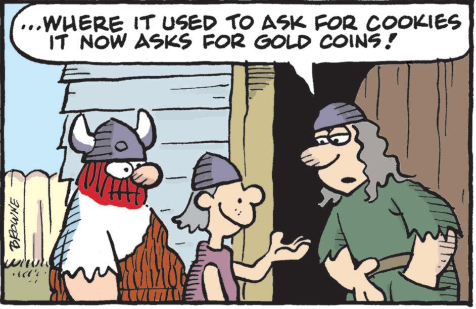 Line OCR: BROWNE ...WHERE IT USED TO ASK FOR COOKIES IT NOW ASKS FOR GOLD COINS! ? 0 BROWNE ... WHERE IT USED TO ASK FOR COOKIES IT NOW ASKS FOR GOLD COINS ! ? 0
