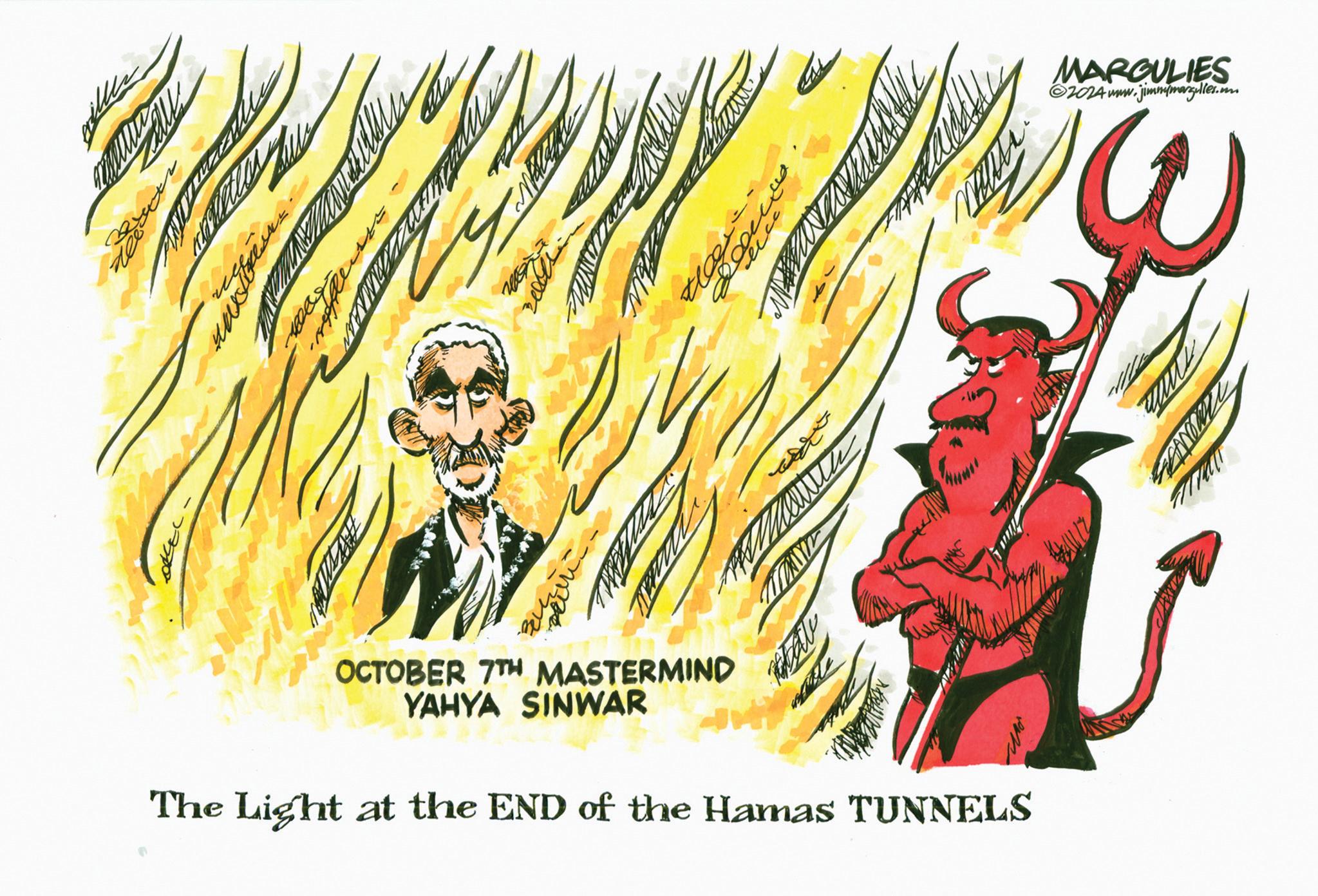 Logo OCR: Ec MARGULIES ©2024www. www.jimmymargulies.m 3 OCTOBER 7TH MASTERMIND YAHYA SINWAR The Light Patate at the END of the Hamas TUNNELS Ec MARGULIES © 2024www . www.jimmymargulies.m 3 OCTOBER 7TH MASTERMIND YAHYA SINWAR The Light Patate at the END of the Hamas TUNNELS