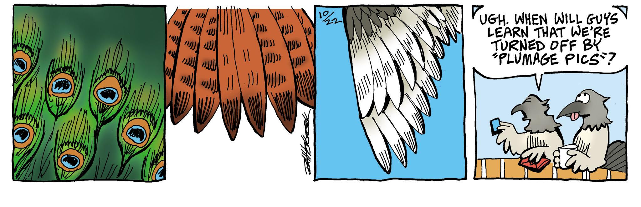 Drawing OCR: 10/22 UGH. WHEN WILL GUYS. LEARN THAT WE'RE TURNED OFF BY "PLUMAGE PICS? 10/22 UGH . WHEN WILL GUYS . LEARN THAT WE'RE TURNED OFF BY " PLUMAGE PICS ?