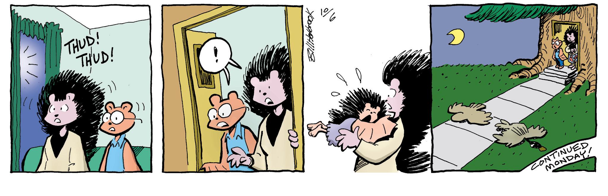 Happy OCR: THUD! THUD! 709941118 CONTINUED MONDAY! THUD ! THUD ! 709941118 CONTINUED MONDAY !