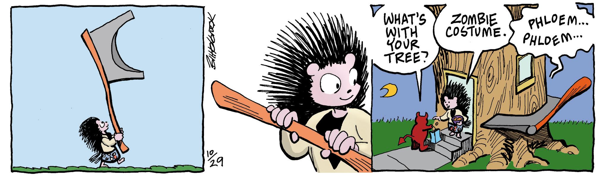 Sharing OCR: ????? 29 WHAT'S WITH ZOMBIE COSTUME. YOUR TREE? PHLOEM... PHLOEM... ????? 29 WHAT'S WITH ZOMBIE COSTUME . YOUR TREE ? PHLOEM ... PHLOEM ...