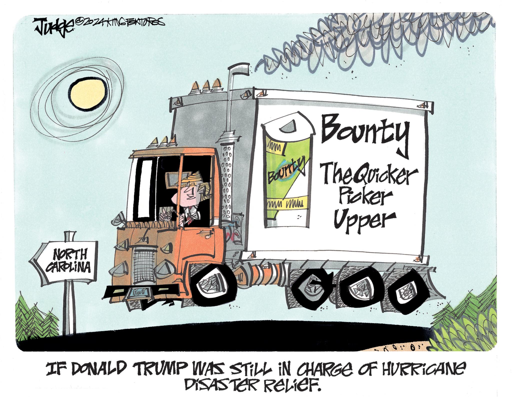 Car OCR: Judge 520ZAKING FEATURES NORTH CAROLINA AAA A 444 00 000 00 ww 000 00 200 00 00 00 00 10 200 60 Bounty mn muu Bounty The Quicker Picker Upper 1000 IF DONALD TRUMP WAS STILL IN CHARGE OF HURRICANE DISASTER RELIEF. Judge 520ZAKING FEATURES NORTH CAROLINA AAA A 444 00 000 00 ww 000 00 200 00 00 00 00 10 200 60 Bounty mn muu Bounty The Quicker Picker Upper 1000 IF DONALD TRUMP WAS STILL IN CHARGE OF HURRICANE DISASTER RELIEF .