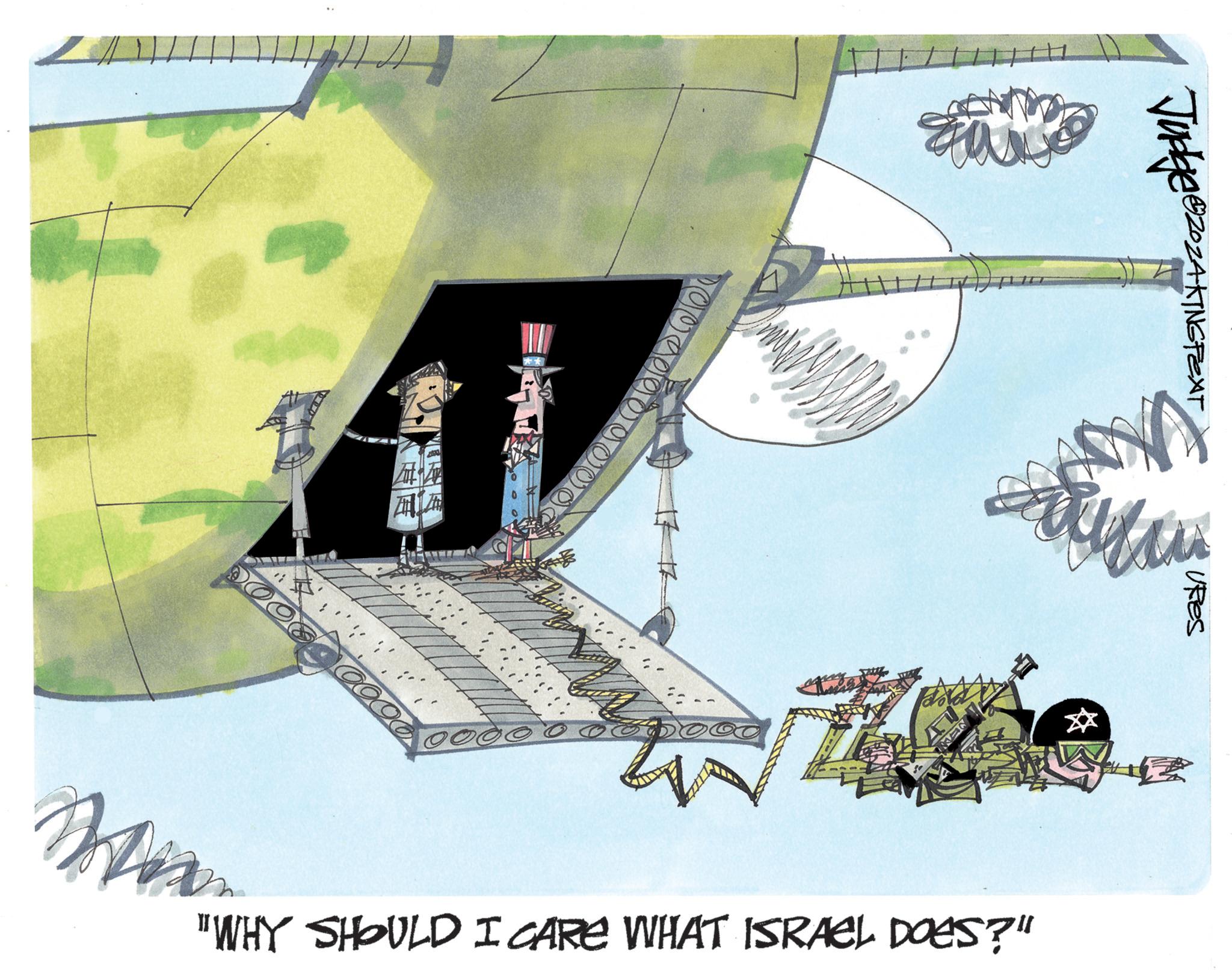 Engineering OCR: Judge ZAKINGTEXT URES 0 0 0 0 0 0 000 M * Min "WHY SHOULD I CARE WHAT ISRAEL DOES?" Judge ZAKINGTEXT URES 0 0 0 0 0 0 000 M * Min " WHY SHOULD I CARE WHAT ISRAEL DOES ? "