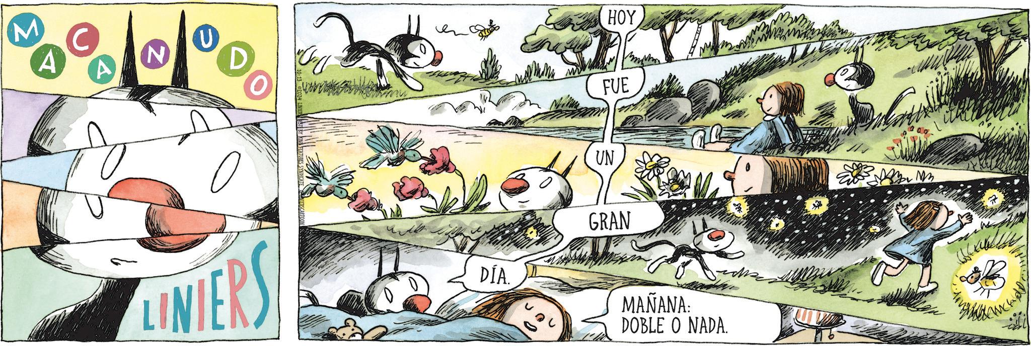 Adaptation OCR: M A © HOY U N FUE UN INTERS DÍA. GRAN MAÑANA: DOBLE O NADA. M ? M A © HOY U N FUE UN INTERS DÍA . GRAN MAÑANA : DOBLE O NADA . M ?