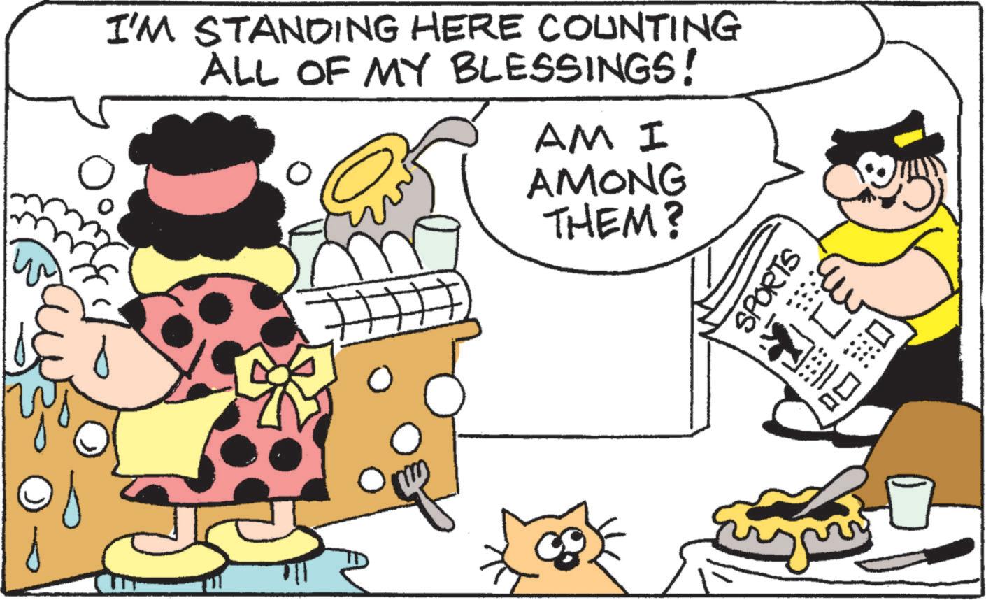 Font OCR: I'M STANDING HERE COUNTING ALL OF MY BLESSINGS! AM I AMONG THEM? SPORTS 37 I'M STANDING HERE COUNTING ALL OF MY BLESSINGS ! AM I AMONG THEM ? SPORTS 37