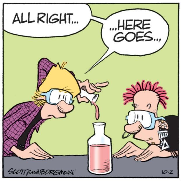 Art OCR: ALL RIGHT... ...HERE GOES... SCOTT and BORGMAN 10.Z ALL RIGHT ... ... HERE GOES ... SCOTT and BORGMAN 10.Z