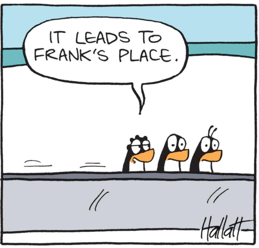 Parallel OCR: IT LEADS TO FRANK'S PLACE. Hallatt IT LEADS TO FRANK'S PLACE . Hallatt