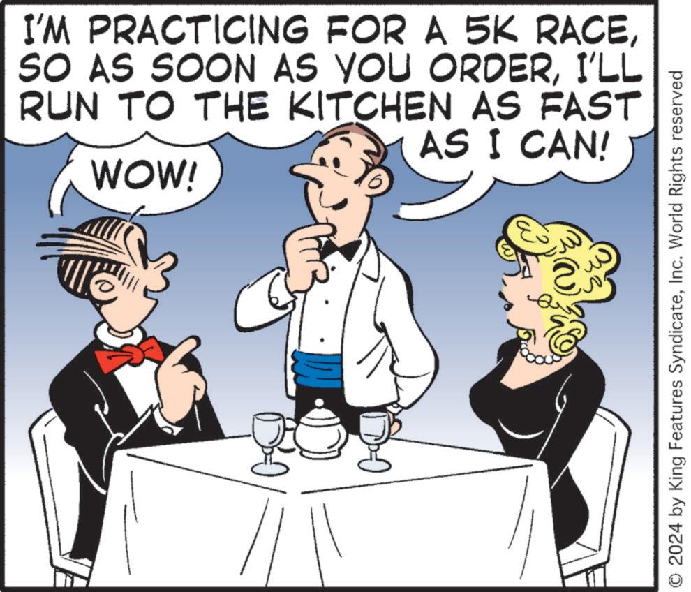 Gesture OCR: WOW! I'M PRACTICING FOR A 5K RACEI'LL RUN TO THE KITCHEN AS FAST AS I CAN! O 2024 by King Features SyndicateInc. World Rights reserved WOW ! I'M PRACTICING FOR A 5K RACESO AS SOON AS YOU ORDERI'LL RUN TO THE KITCHEN AS FAST AS I CAN ! O 2024 by King Features SyndicateInc. World Rights reserved