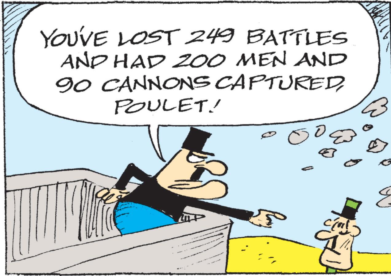 Rectangle OCR: YOU'VE LOST 249 BATTLES AND HAD 200 MEN AND 90 CANNONS CAPTUREDPOULET! ? 3 5 G E YOU'VE LOST 249 BATTLES AND HAD 200 MEN AND 90 CANNONS CAPTUREDPOULET ! ? 3 5 G E