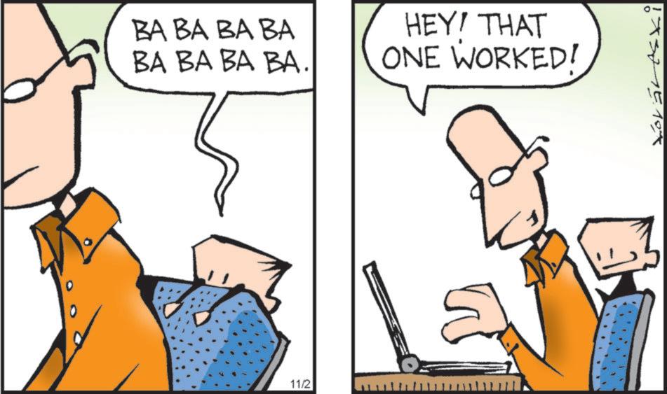 Line OCR: BA BA BA BA BA BA BA BA. HEY! THAT ONE WORKED! 11/2 10x BA BA BA BA BA BA BA BA . HEY ! THAT ONE WORKED ! 11/2 10x