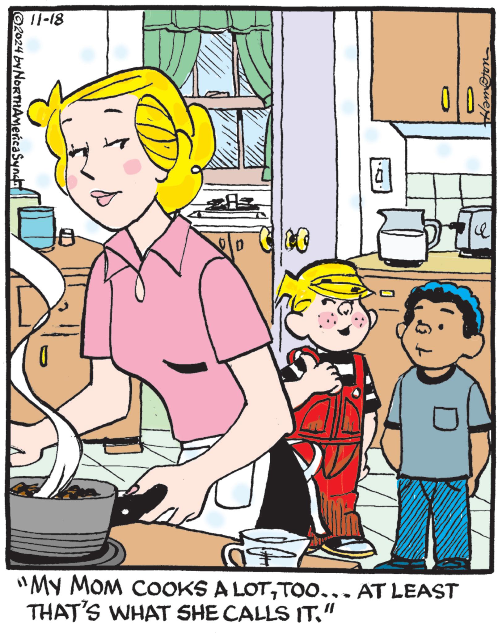 Gesture OCR: ?11-18 ©2024 by NORTHAmerica Synd 0 00 00 ?? "MY MOM COOKS A LOTTOO... AT LEAST THAT'S WHAT SHE CALLS IT." om@ton Q ?11-18 © 2024 by NORTHAmerica Synd 0 00 00 ?? " MY MOM COOKS A LOTTOO ... AT LEAST THAT'S WHAT SHE CALLS IT . " om @ ton Q