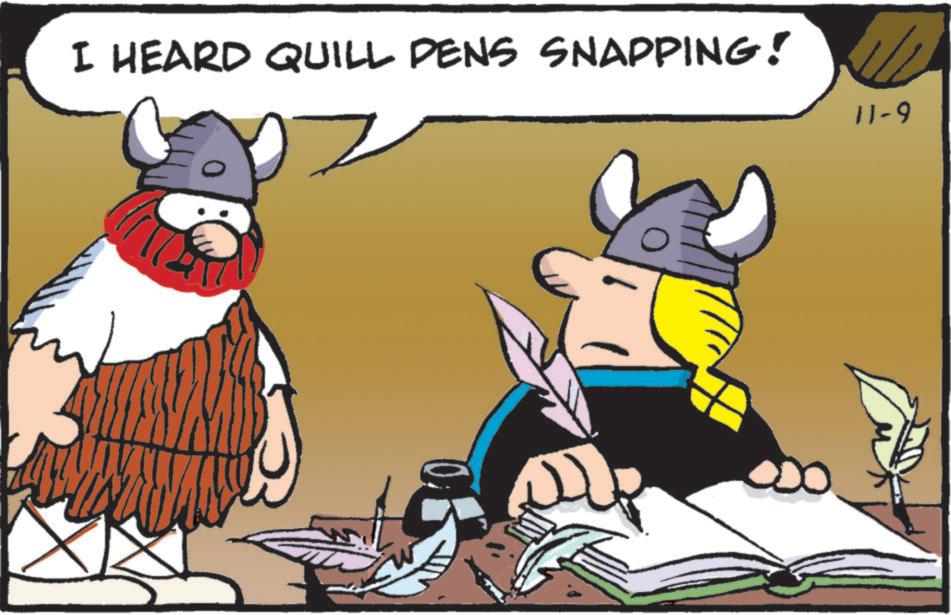 Event OCR: I HEARD QUILL PENS SNAPPING! 11-9 I HEARD QUILL PENS SNAPPING ! 11-9