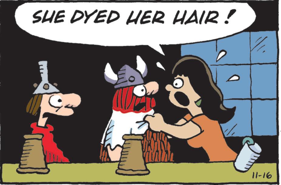 Interaction OCR: SHE DYED HER HAIR! 11-16 SHE DYED HER HAIR ! 11-16