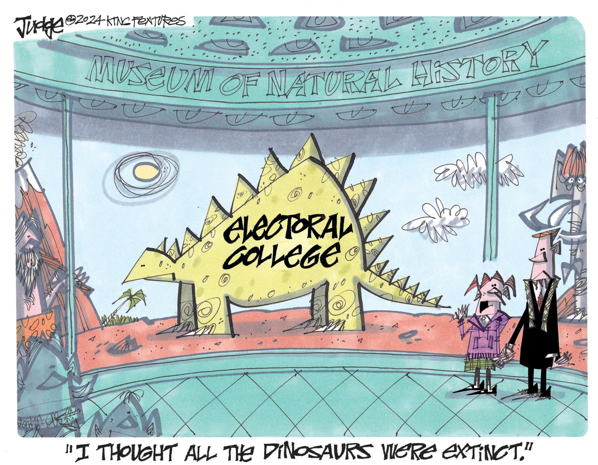 Currency OCR: Judge @2024 KING TEXTURES MUSEUM OF NATURAL HISTORY ??? ELECTORAL COLLEGE Y "I THOUGHT ALL THE DINOSAURS WERE EXTINCT." Judge @ 2024 KING TEXTURES MUSEUM OF NATURAL HISTORY ?? ? ELECTORAL COLLEGE Y " I THOUGHT ALL THE DINOSAURS WERE EXTINCT . "
