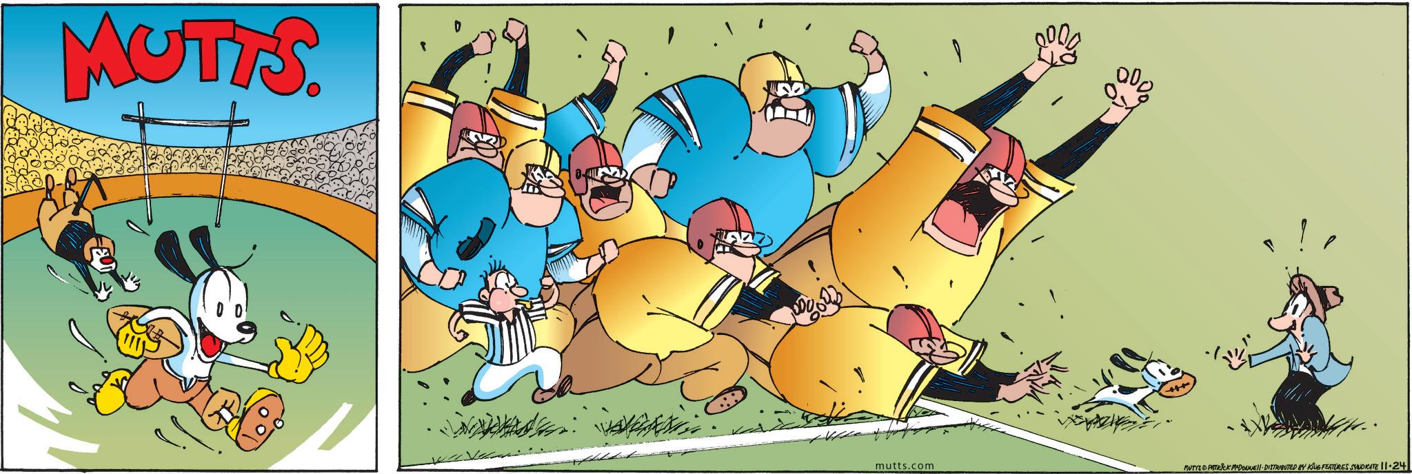 Adaptation OCR: MUTTS. mutts.com MUTYS PATRICK MDOUNE DISTRIBUTED BY KING FEATURES SYNDICATE 11.24 MUTTS . mutts.com MUTYS PATRICK MDOUNE DISTRIBUTED BY KING FEATURES SYNDICATE 11.24